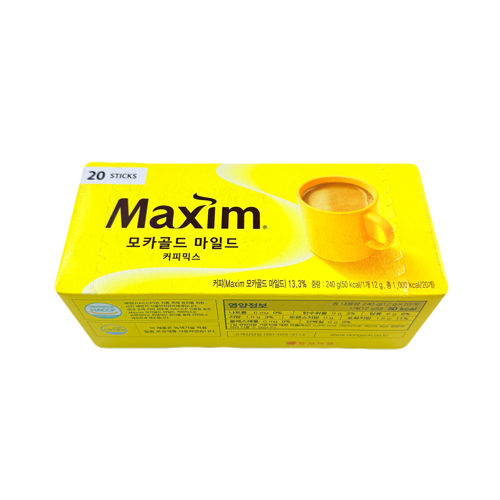 MAXIM INSTANT COFFEE MIX MOCAGOLD(240G*24EA) 동서 맥심 모카 골드 커피믹스 20봉
